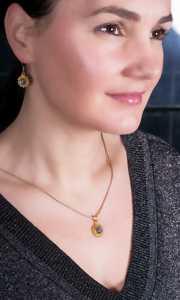 Labradorite Pendant - GPPE8