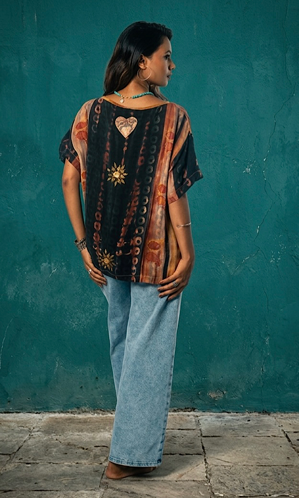 Jezabel Silk T-Shirt - JTS13
