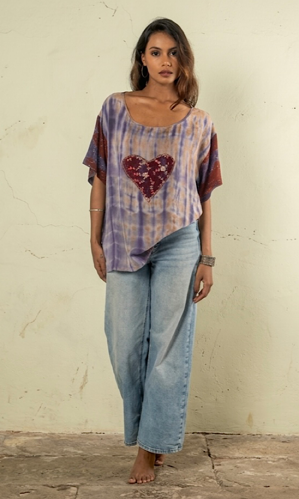Jezabel Silk T-Shirt - JTS6