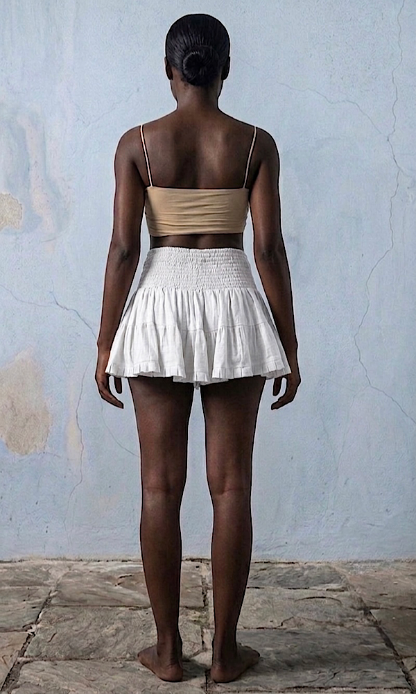 Mia Skirt - White
