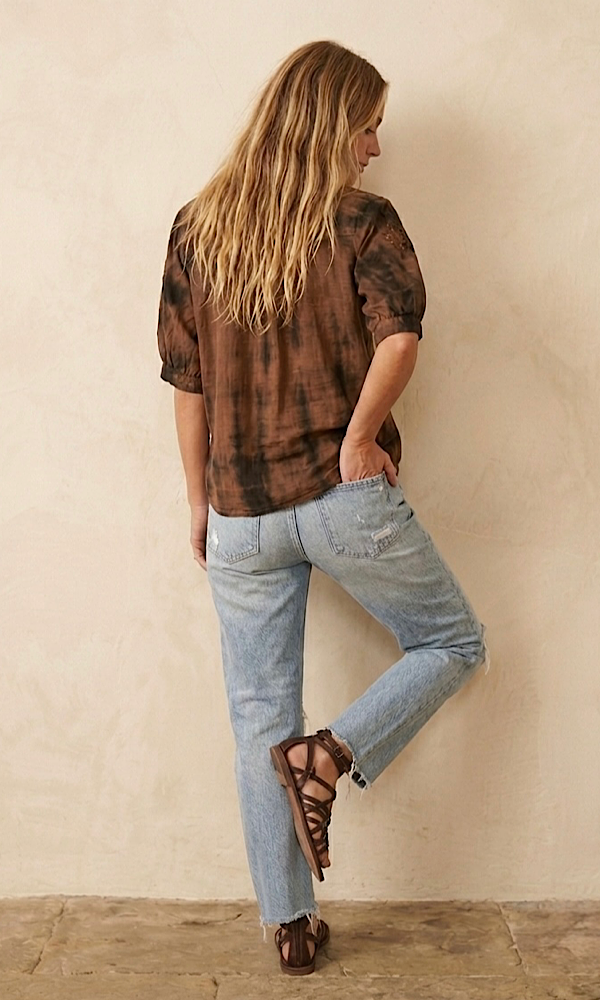 Nelly Top - Silk Mocha