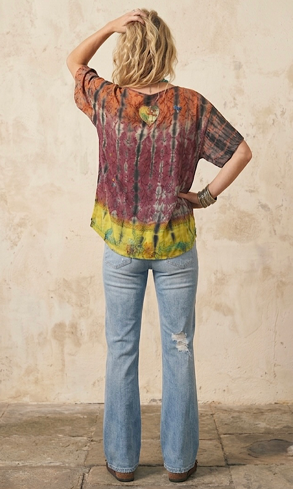 Jezabel Silk T-Shirt - JTS13