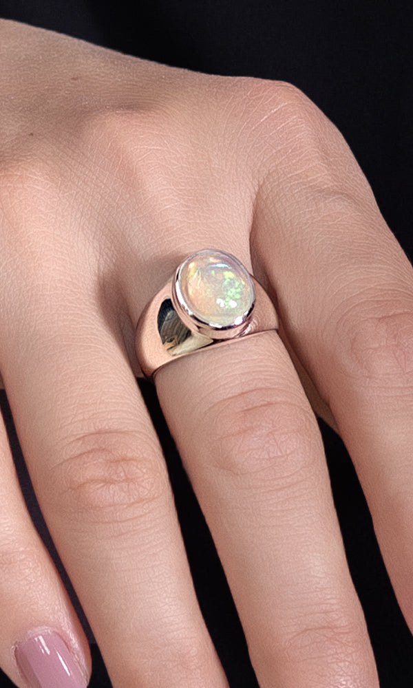 Ethiopian Opal Ring 1