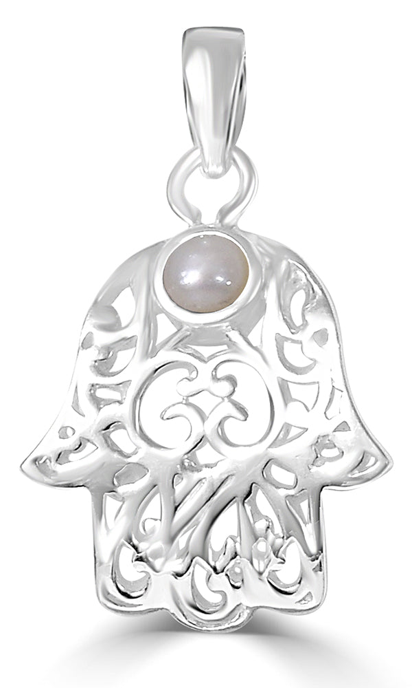 Hand Pearl Pendant - HP1C