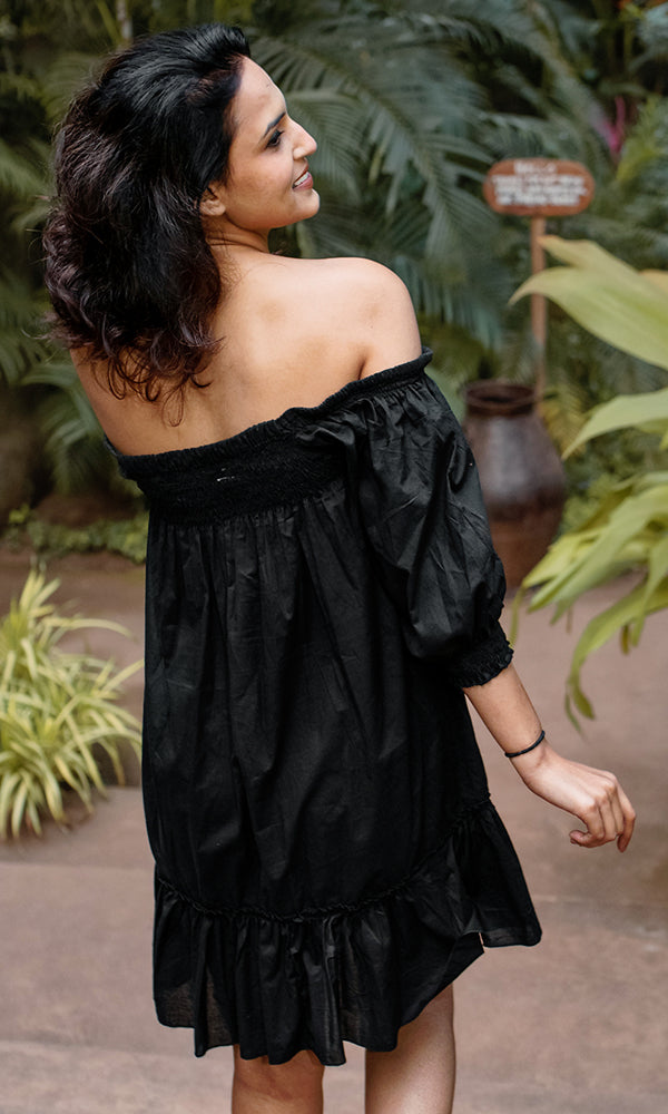 Delia  Dress - Black