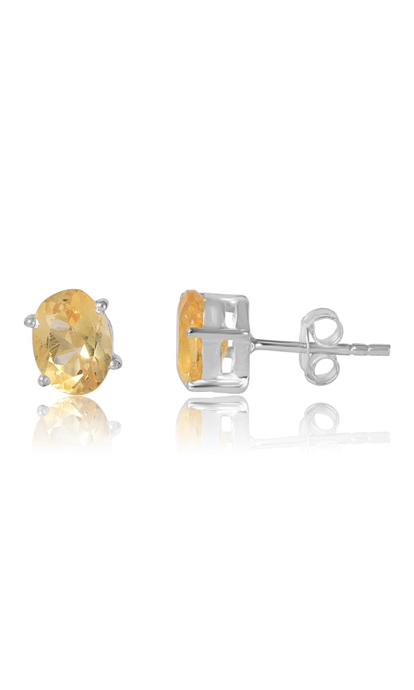 Citrine Studs S11